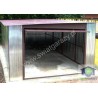 Garaż  blaszany ocynkowany 4m x 5m z bramą uchylną