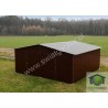 Garaż blaszany 6x6 RAL połysk dwuspad