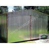 Garaż blaszak 3.5m x 5m dwuspad